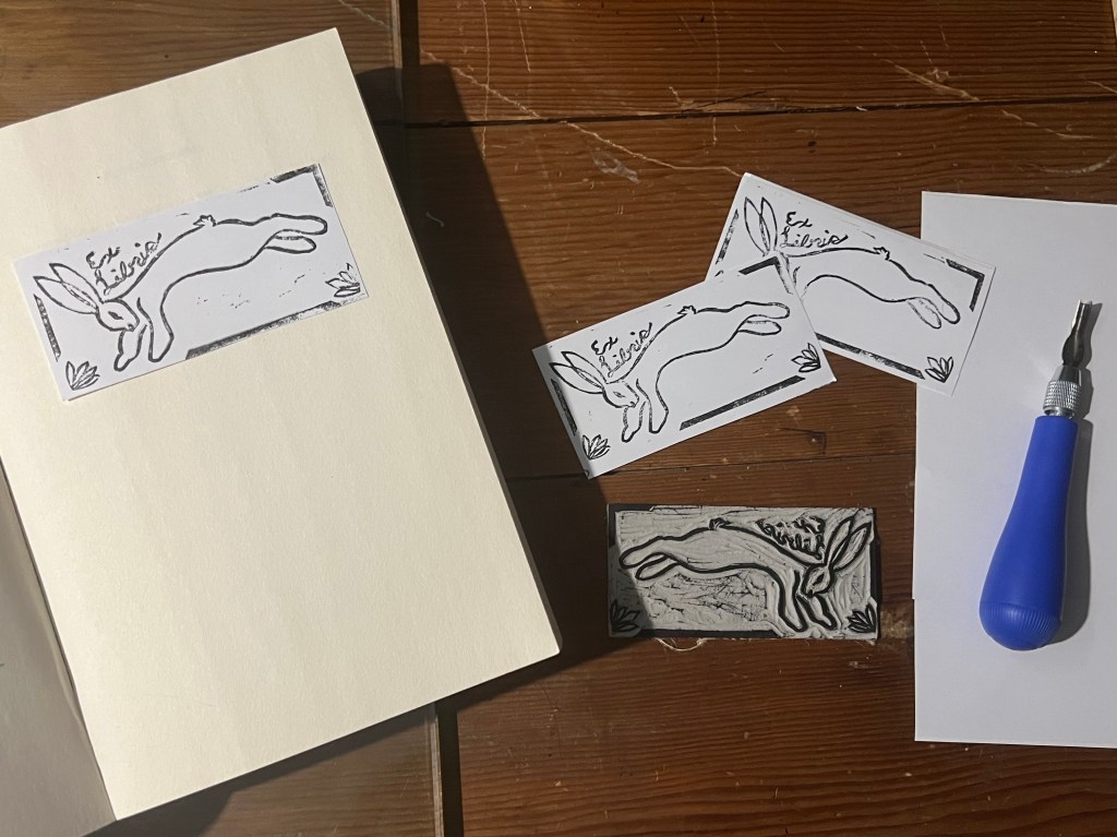linocut-bookplates